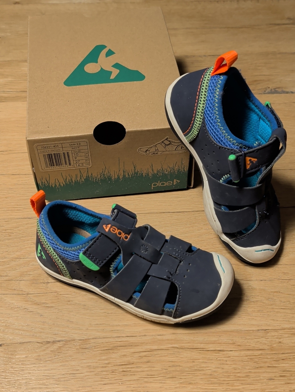Kids' Place Navy Blue Sam 2.0 Sandals